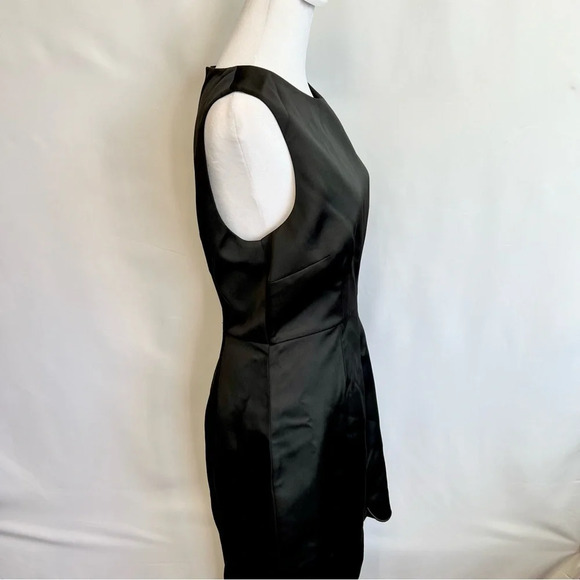 NWT Keepsake The Label Dress Formal Little Black Sleeveless Fringe Size Large - Picture 8 of 14